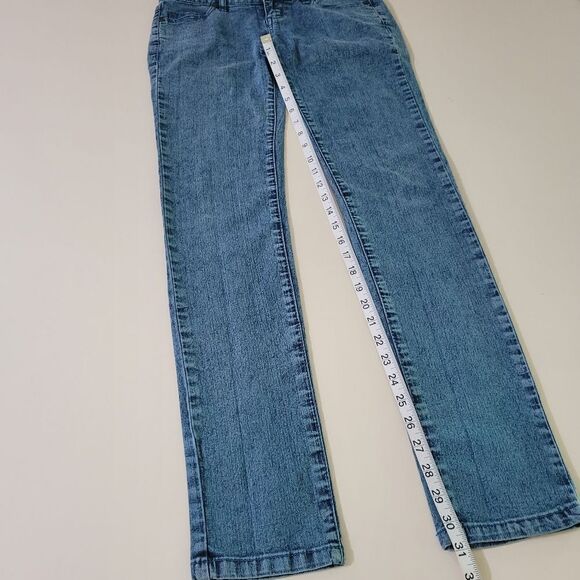 Forever 21 Women's Blue Skinny Denim Jeans - Picture 6 of 11